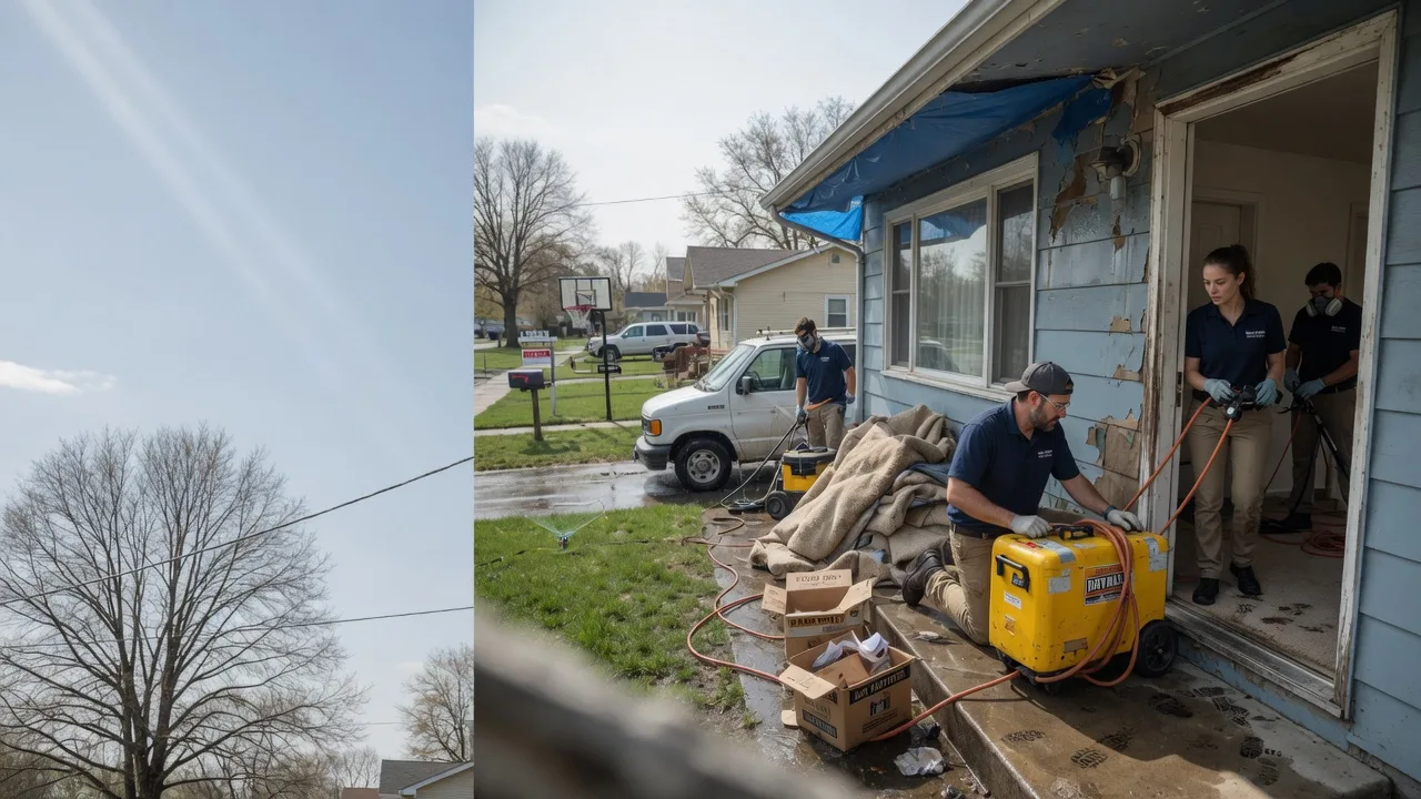 Basement Flood Cleanup in Valier, IL near me